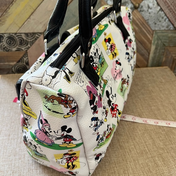 Disney Mickey Mouse White and Black Handbag - Picture 5 of 10